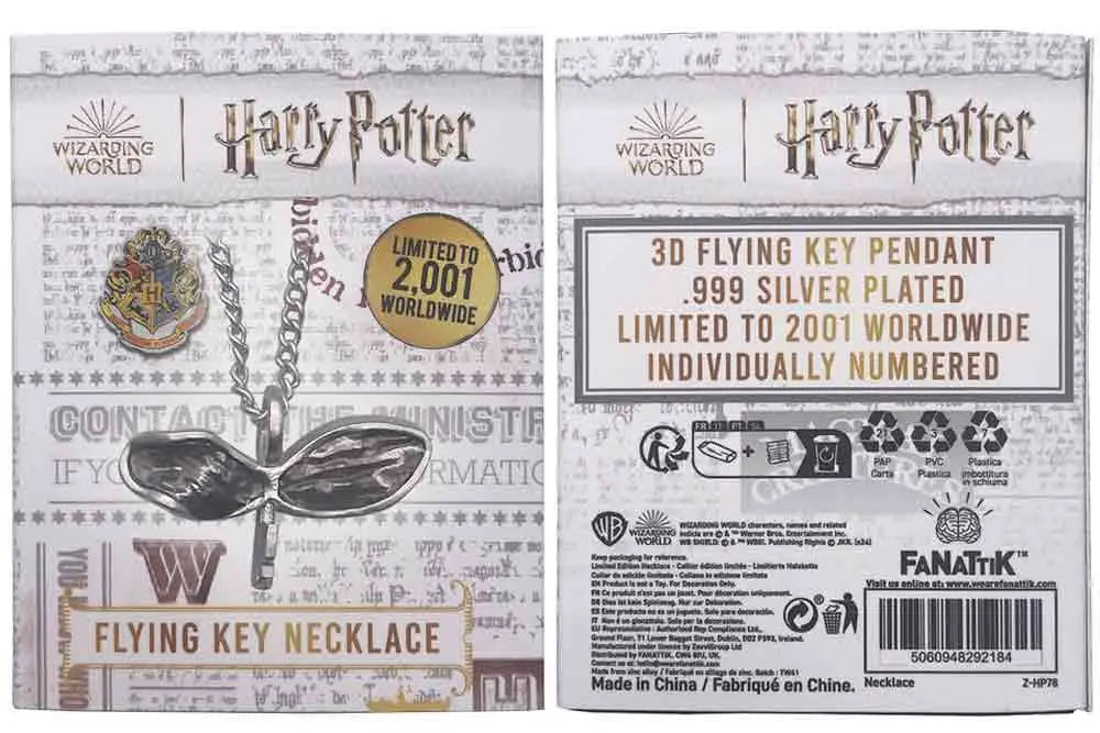 HARRY POTTER - FLYING KEY - NECKLACE FANATTIK