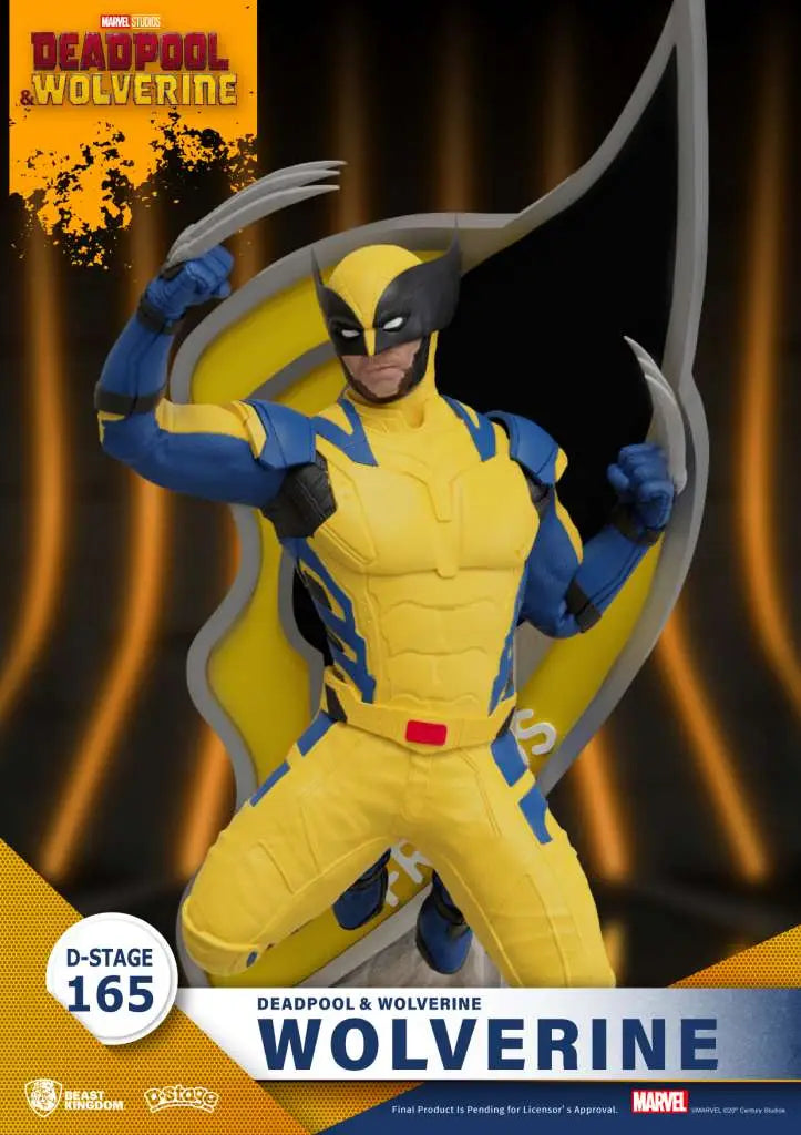 D STAGE DEADPOOL AND WOLVERINE WOLVERINE BEAST KINGDOM