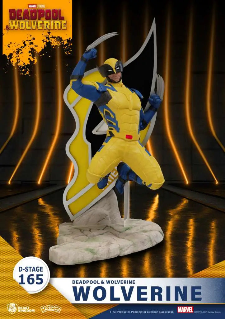 D STAGE DEADPOOL AND WOLVERINE WOLVERINE BEAST KINGDOM