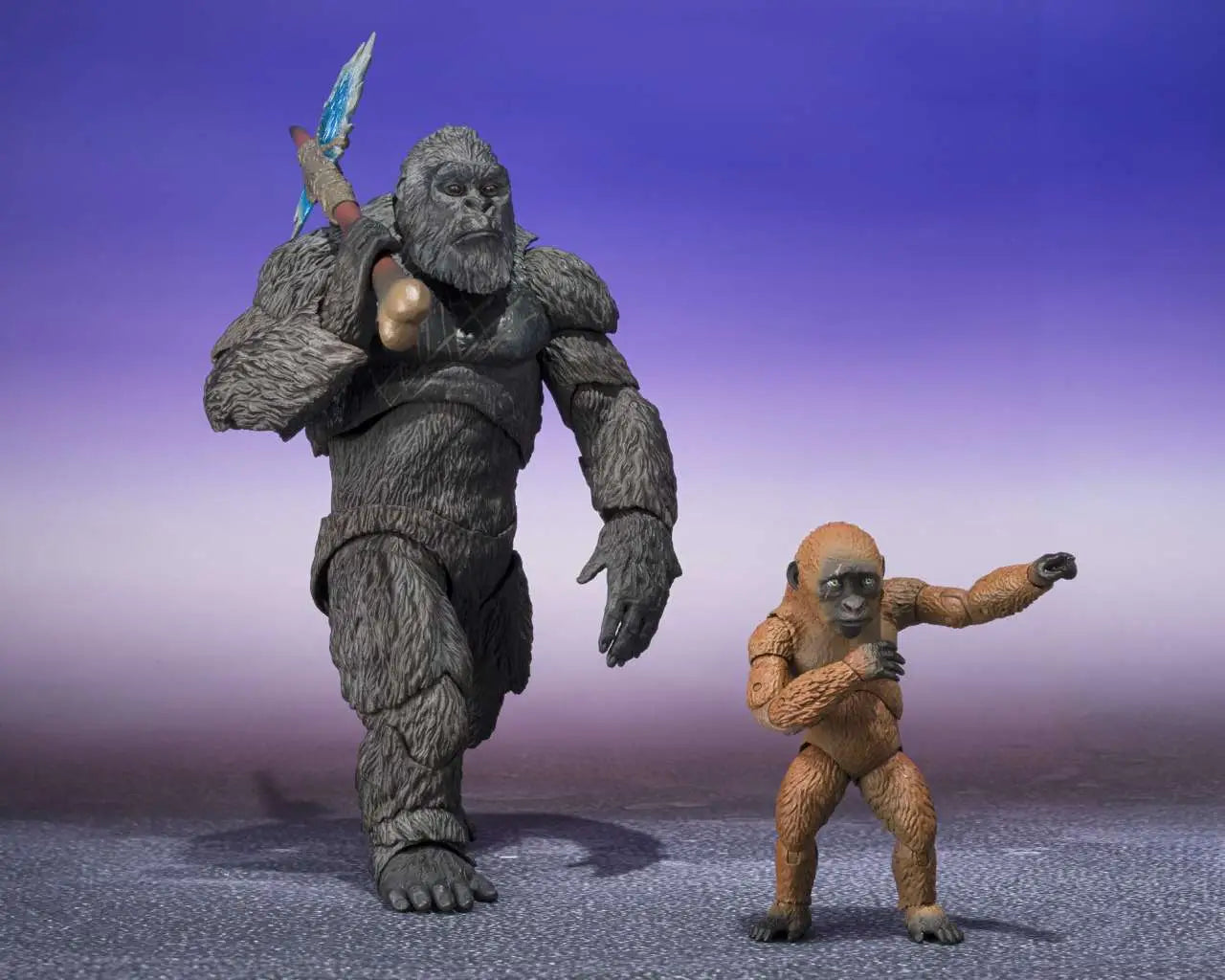 GODZILLA x KONG THE NEW EMPIRE SUKO & MOTHRA MONSTERARTS BANDAI