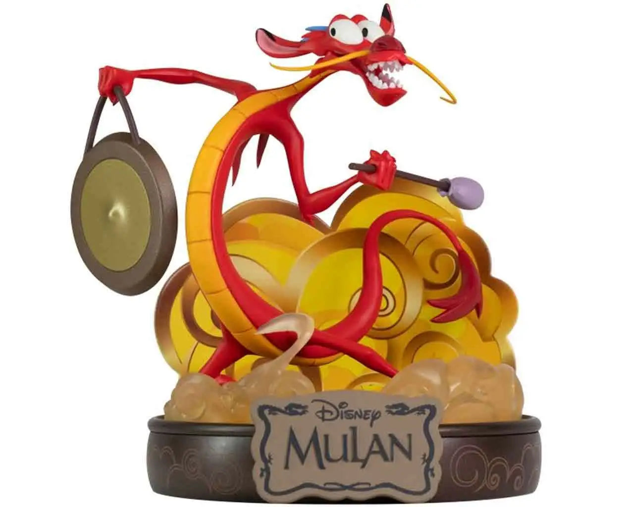 DISNEY MULAN MUSHU SUPER FIGURE COLLECTION 1/10 PVC STATUE Abystyle Studio