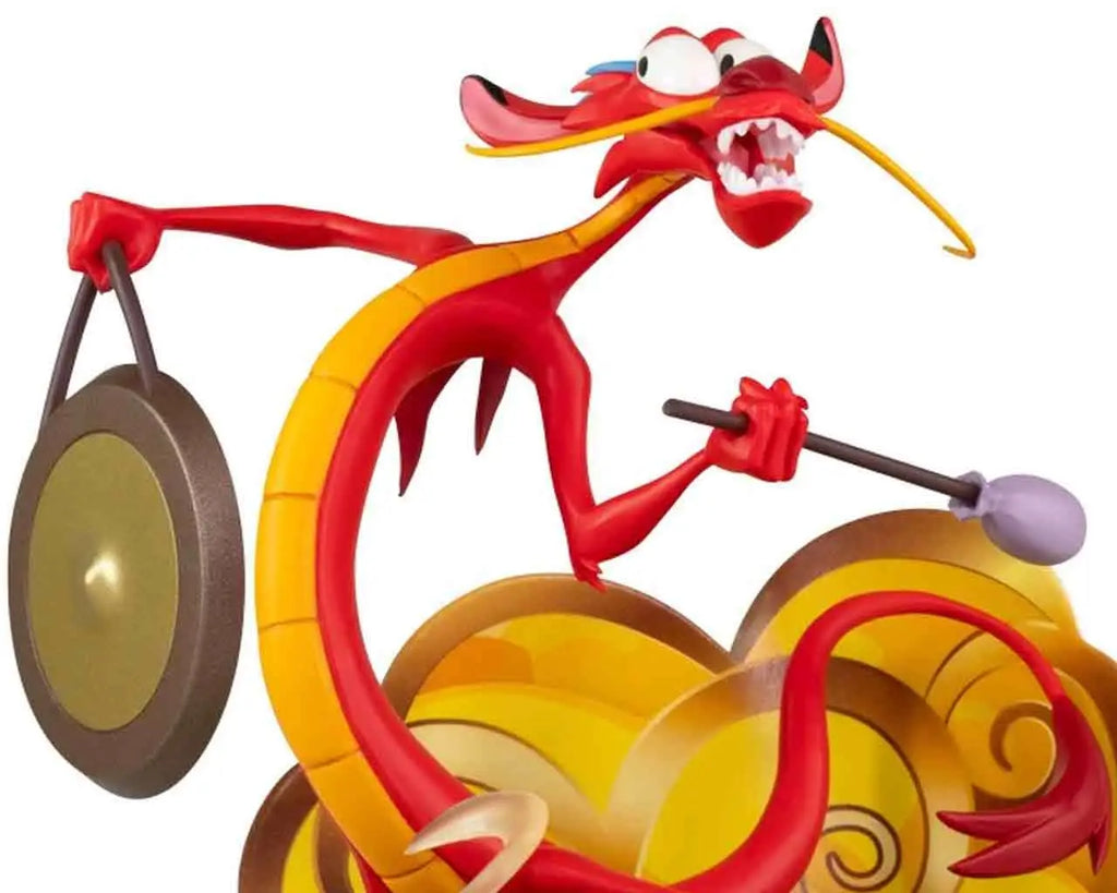 DISNEY MULAN MUSHU SUPER FIGURE COLLECTION 1/10 PVC STATUE Abystyle Studio