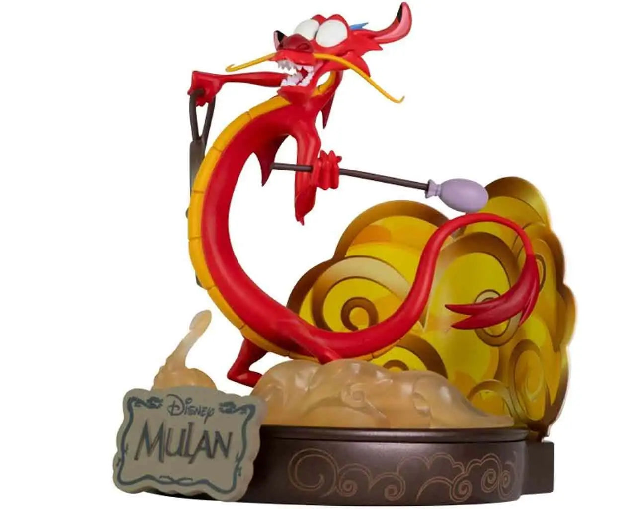 DISNEY MULAN MUSHU SUPER FIGURE COLLECTION 1/10 PVC STATUE Abystyle Studio
