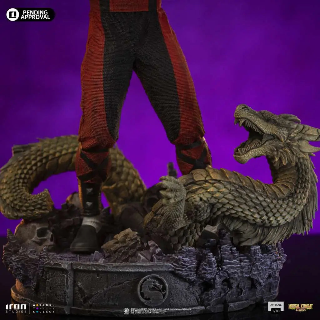 MORTAL KOMBAT LIU KANG 1/10 STATUE IRON STUDIOS