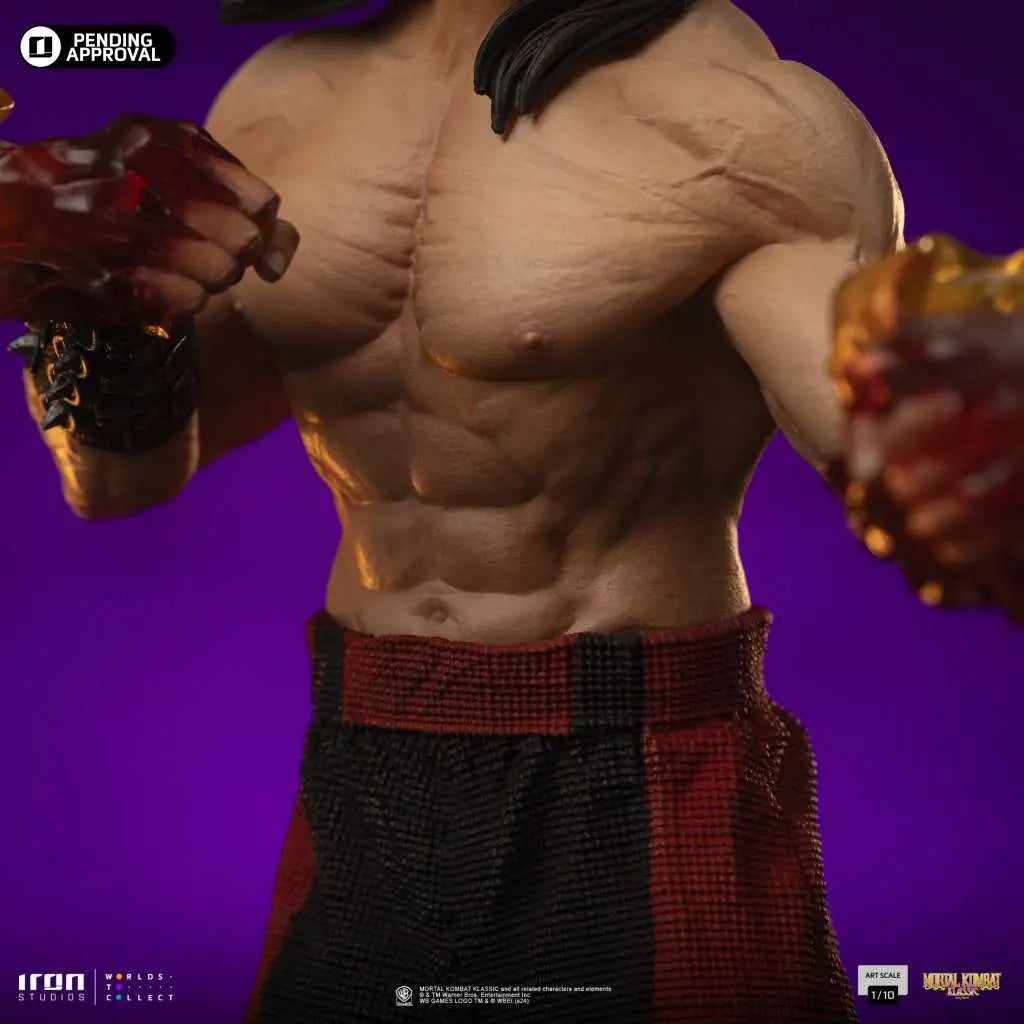 MORTAL KOMBAT LIU KANG 1/10 STATUE IRON STUDIOS