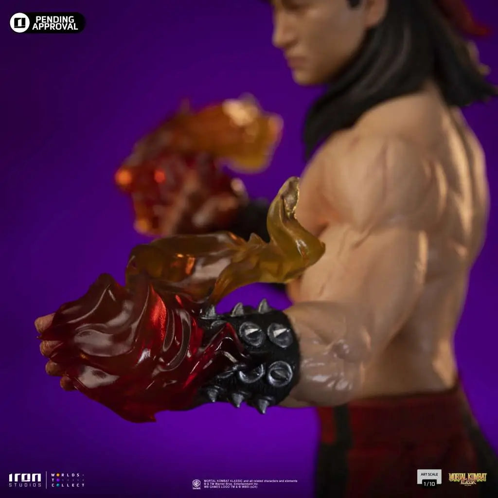 MORTAL KOMBAT LIU KANG 1/10 STATUE IRON STUDIOS