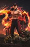 MORTAL KOMBAT LIU KANG 1/10 STATUE IRON STUDIOS