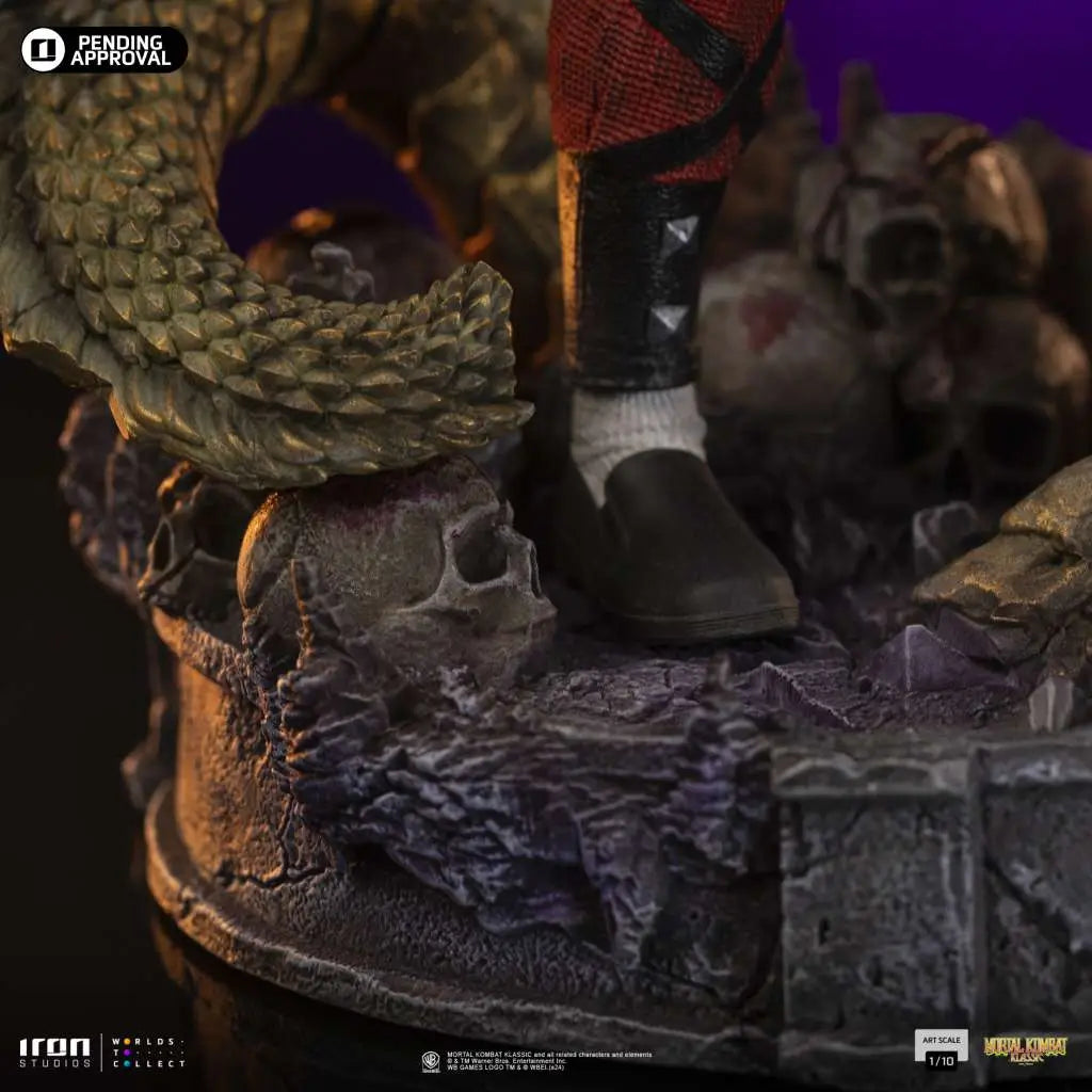 MORTAL KOMBAT LIU KANG 1/10 STATUE IRON STUDIOS