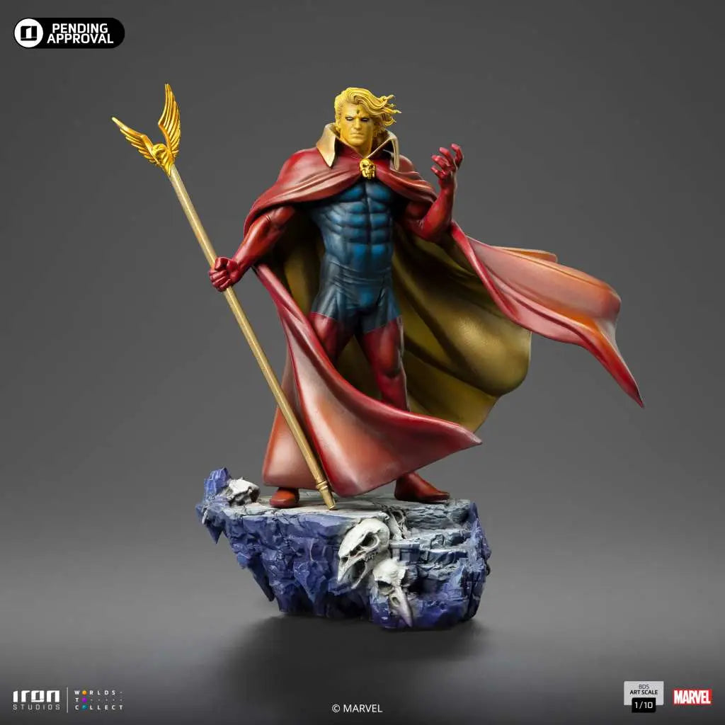 INFINITY GAUNTLET ADAM WARLOCK 1/10 STATUE IRON STUDIOS