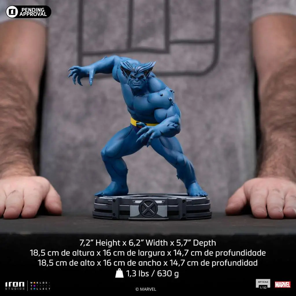 X-Men '97 BEAST 1/10 STATUE IRON STUDIOS