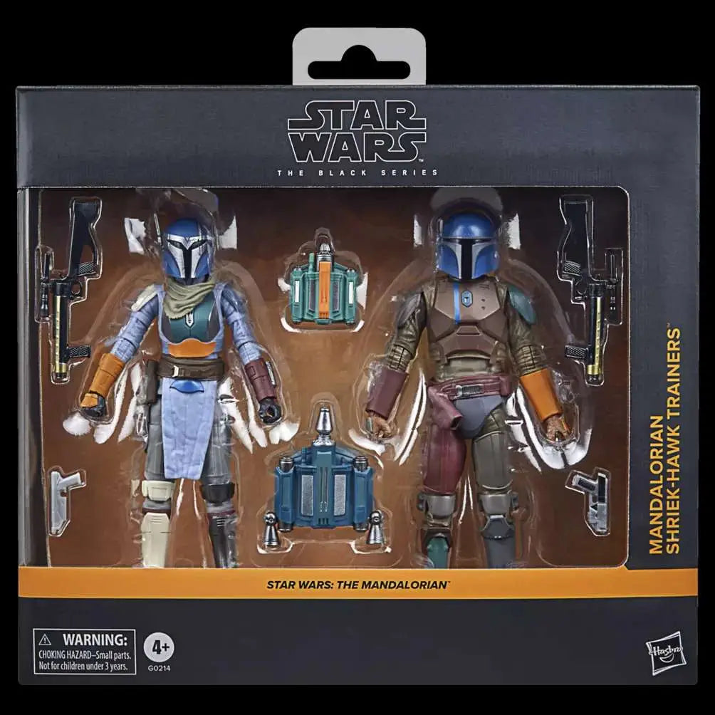 STAR WARS BLACK SERIES THE MANDALORIAN SHRIEK HAWK TRAINERS ACTION FIGURE HASBRO