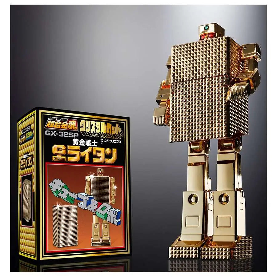 GX 32SP GOLD LIGHTAN GOLDEN WARRIOR 50th BANDAI