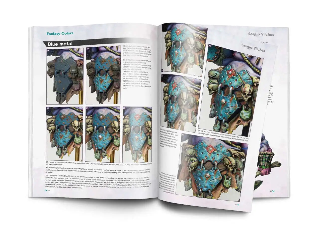 FANTASY COLORS PAINTING TECHNIQUES USING GAME COLORS VALLEJO