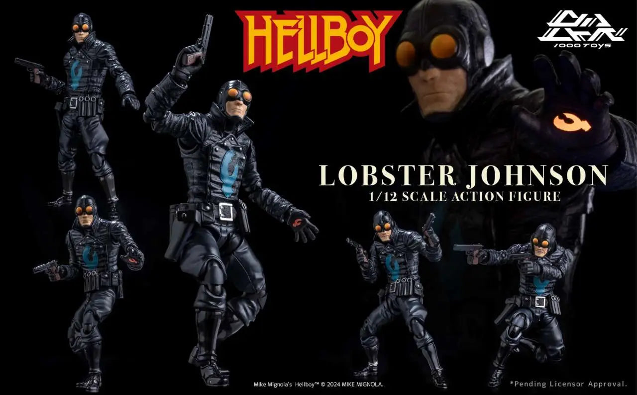HELLBOY LOBSTER JOHNSON 1/12 SCALE 1000TOYS