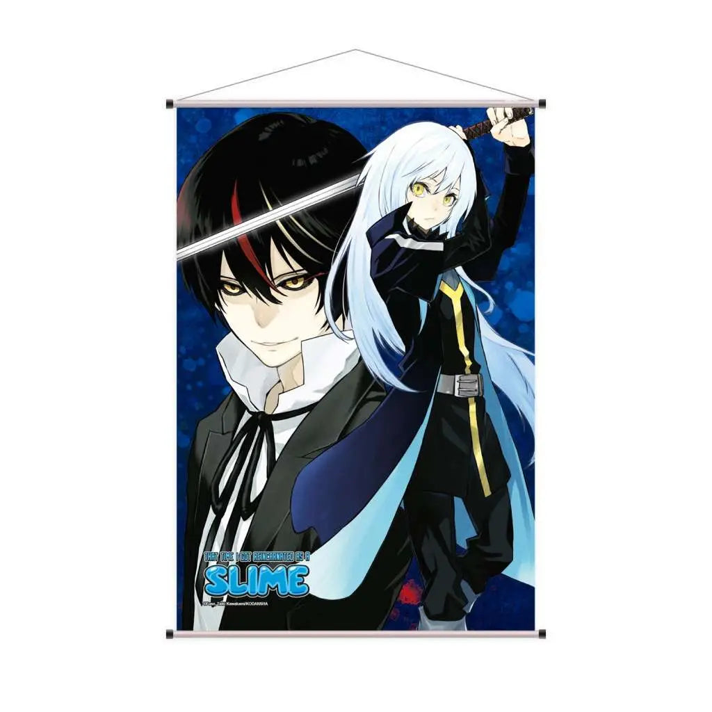 THAT TIME I GOT REINCARNATED AS A SLIME RIMURU & DIABLO WALLSCROLL SAKAMI MERCHANDISE