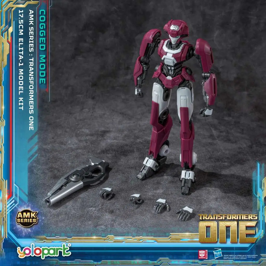 TRANSFORMERS ONE ELITA AMK COGGED MODEL KIT YOLOPARK