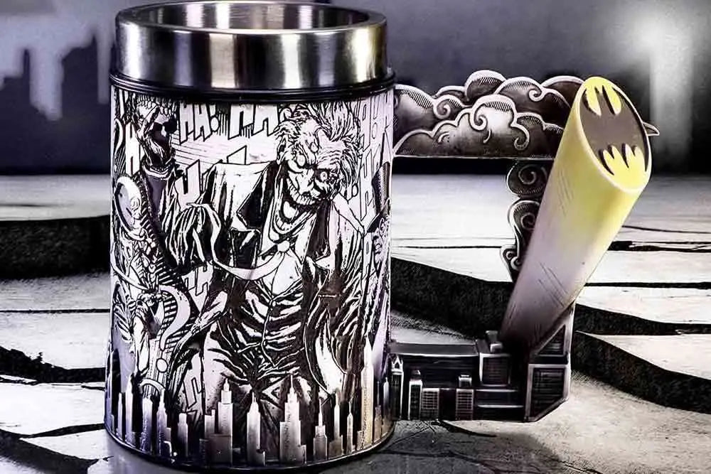 BATMAN SUPER VILLAINS COLLECTIBLE TANKARD NEMESIS NOW