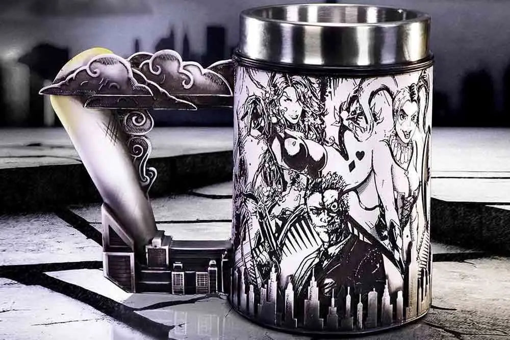 BATMAN SUPER VILLAINS COLLECTIBLE TANKARD NEMESIS NOW