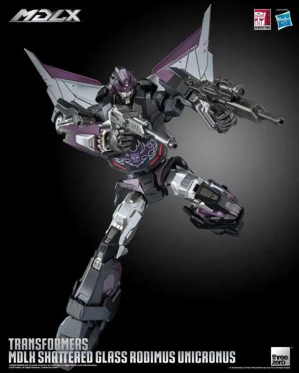 TRANSFORMERS MDLX SHATTERED GLASS RODIMUS UNICRONUS FIGURE THREEA TOYS/THREEZERO