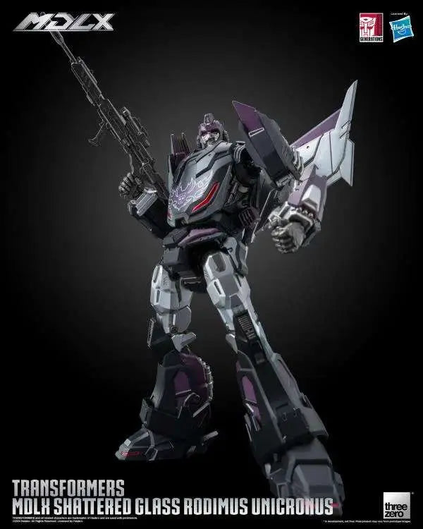 TRANSFORMERS MDLX SHATTERED GLASS RODIMUS UNICRONUS FIGURE THREEA TOYS/THREEZERO