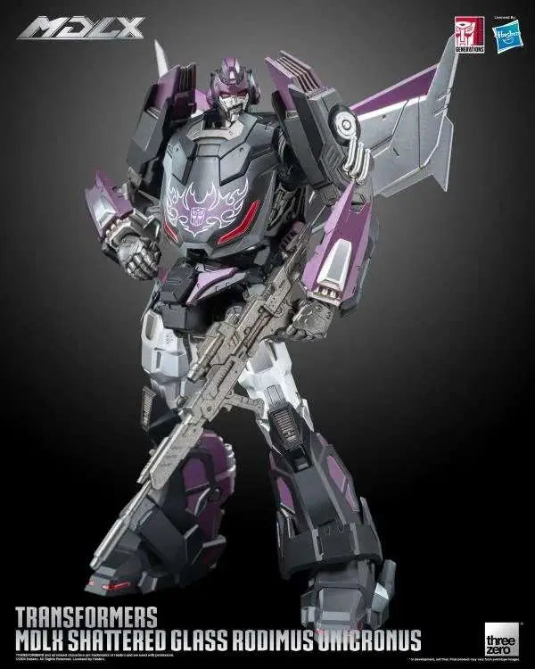 TRANSFORMERS MDLX SHATTERED GLASS RODIMUS UNICRONUS FIGURE THREEA TOYS/THREEZERO