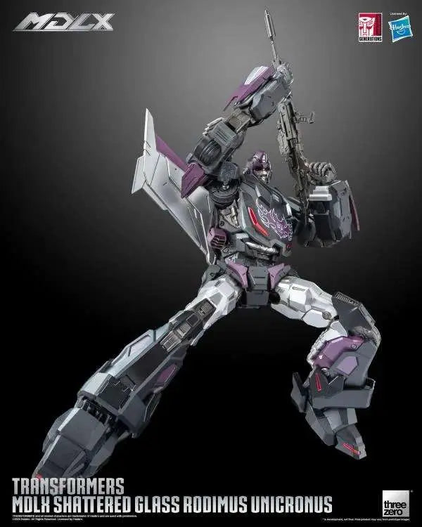 TRANSFORMERS MDLX SHATTERED GLASS RODIMUS UNICRONUS FIGURE THREEA TOYS/THREEZERO