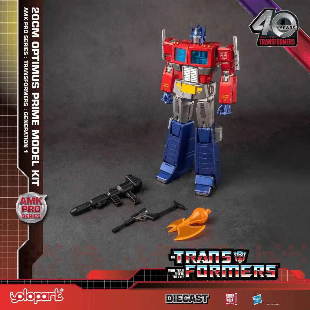 TRANSFORMERS GENERATION 1 AMK PRO OPTIMUS PRIME MODEL KIT YOLOPARK