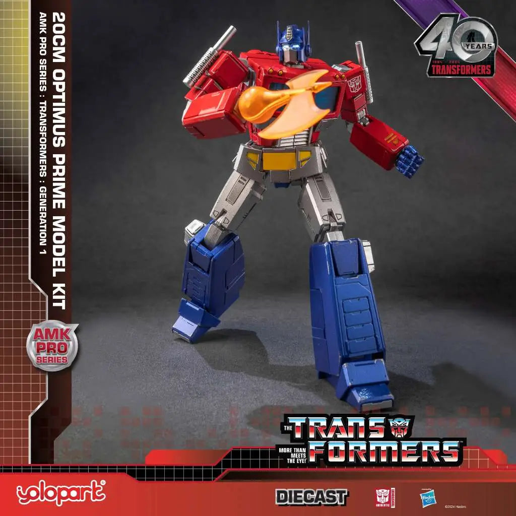 TRANSFORMERS GENERATION 1 AMK PRO OPTIMUS PRIME MODEL KIT YOLOPARK
