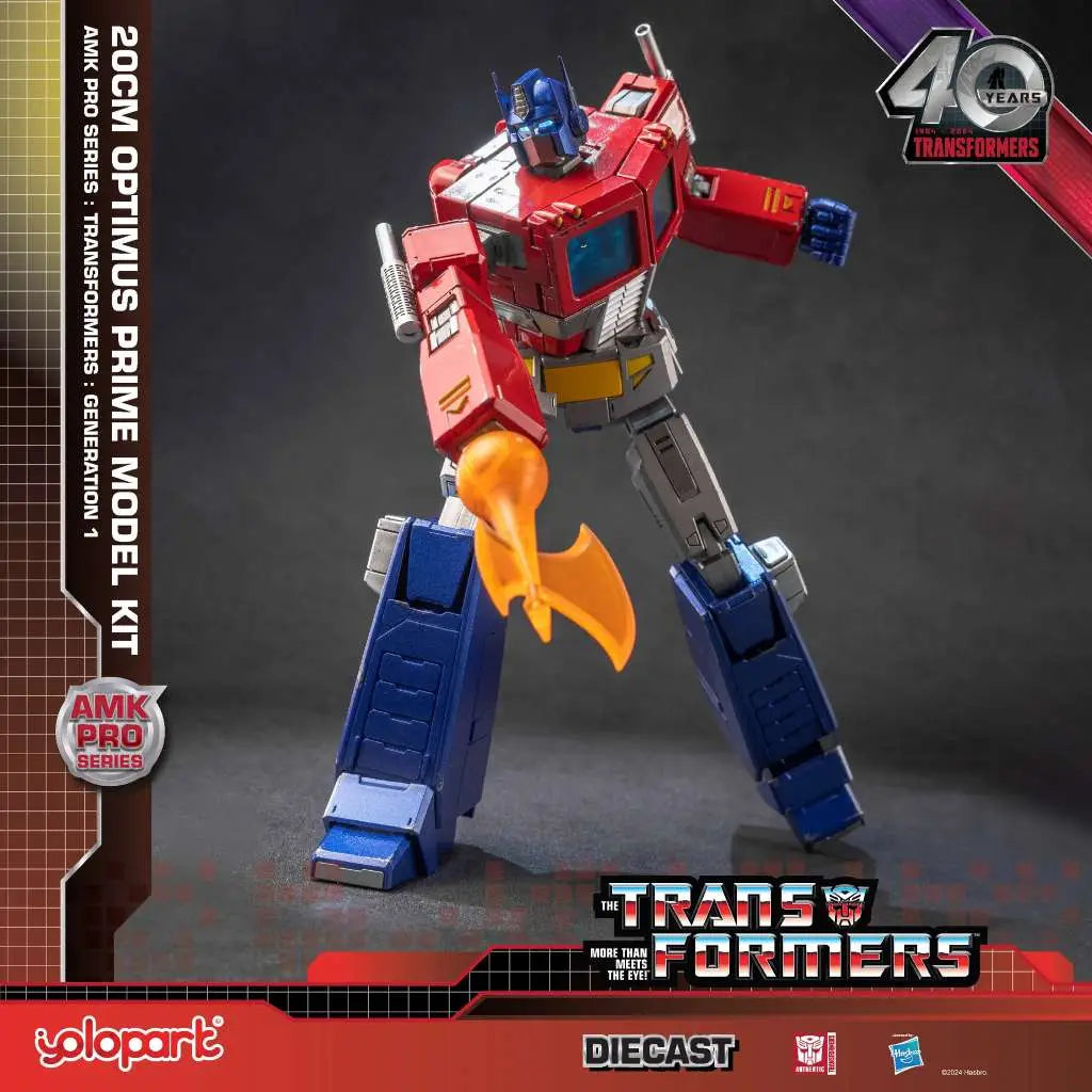 TRANSFORMERS GENERATION 1 AMK PRO OPTIMUS PRIME MODEL KIT YOLOPARK