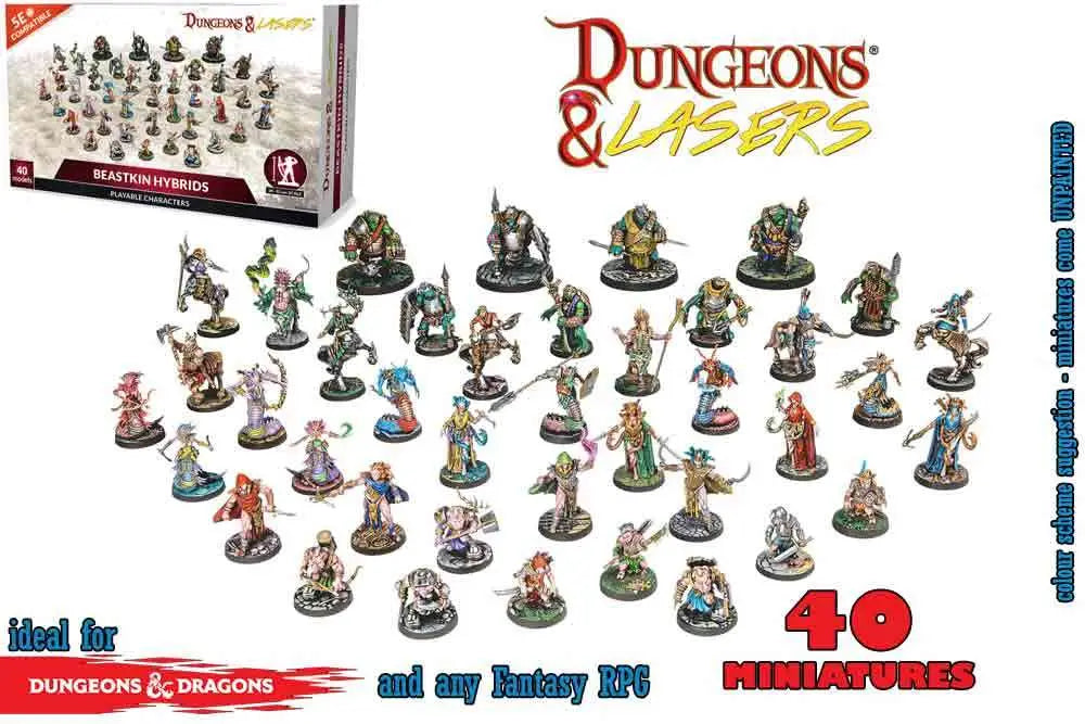 DUNGEONS & LASERS DEUSLAIR BEASTKIN HYBRIDS ARCHON GAMES