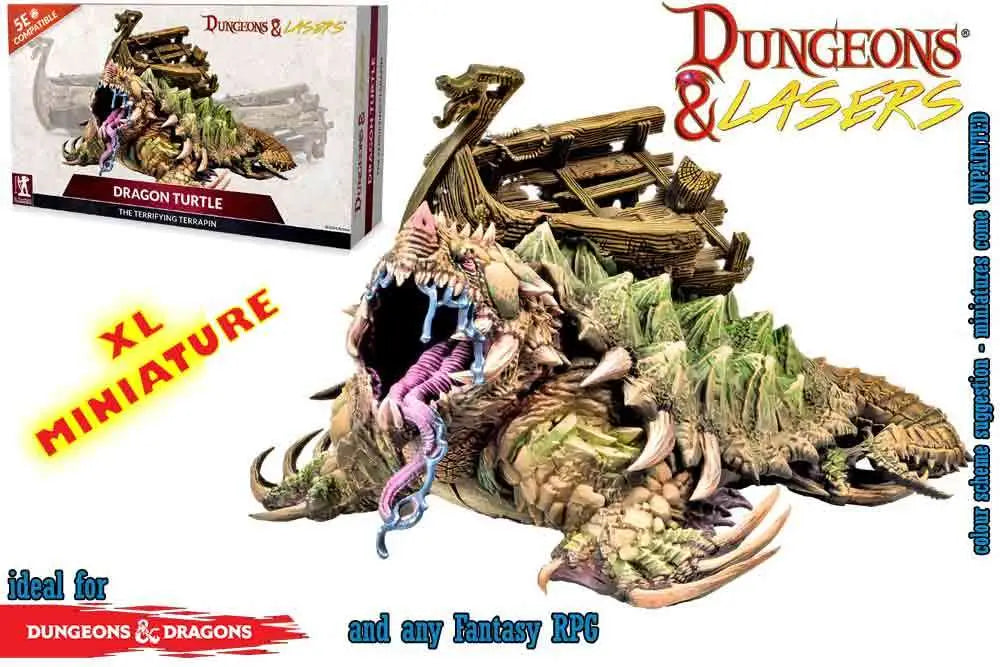 DUNGEONS & LASERS DEUSLAIR DRAGON TURTLE ARCHON GAMES