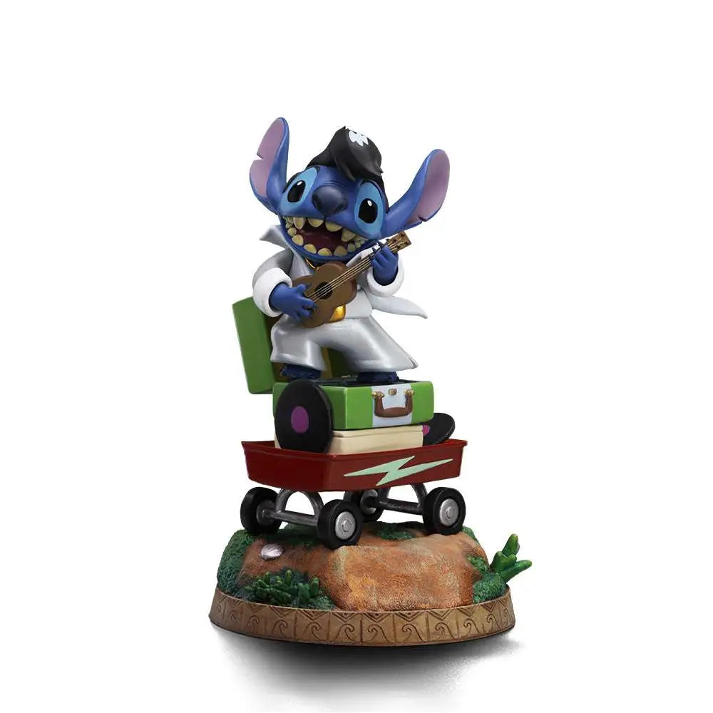 STITCH KING OF ROCK 1/10 STATUE IRON STUDIOS