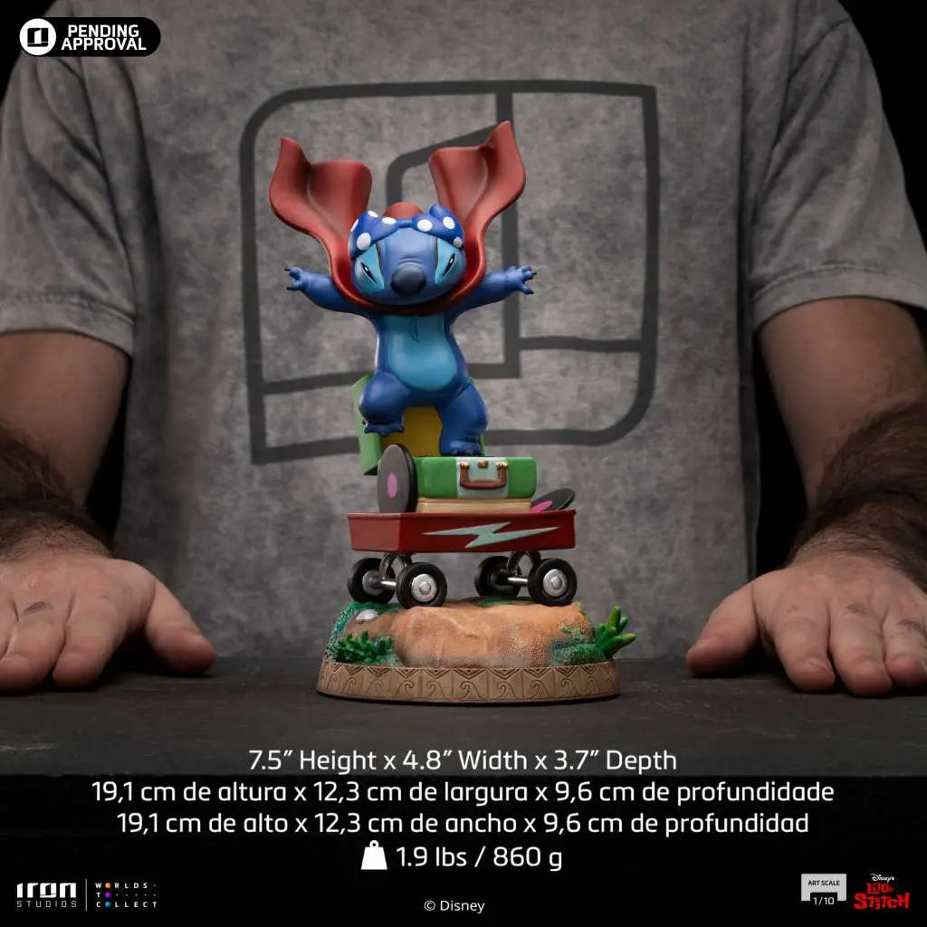 STITCH LAUNDRY 1/10 STATUE IRON STUDIOS