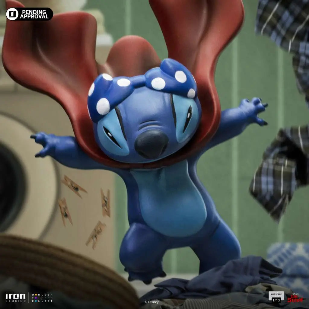 STITCH LAUNDRY 1/10 STATUE IRON STUDIOS