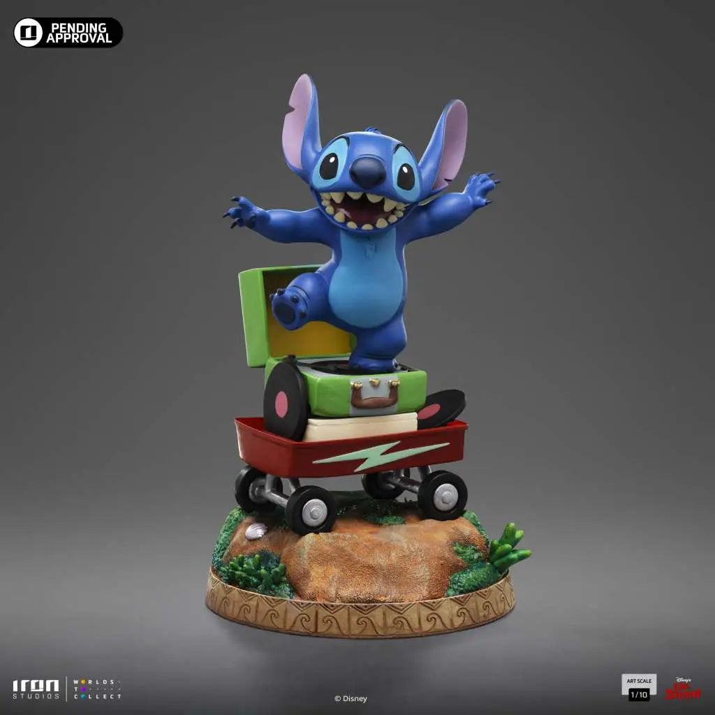 LILO AND STITCH STITCH 1/10 STATUE IRON STUDIOS
