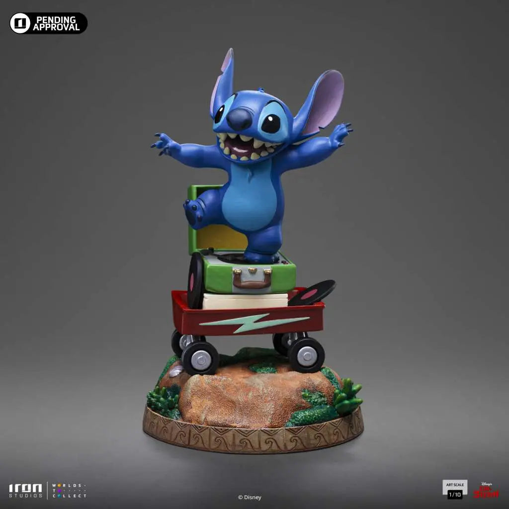 LILO AND STITCH STITCH 1/10 STATUE IRON STUDIOS