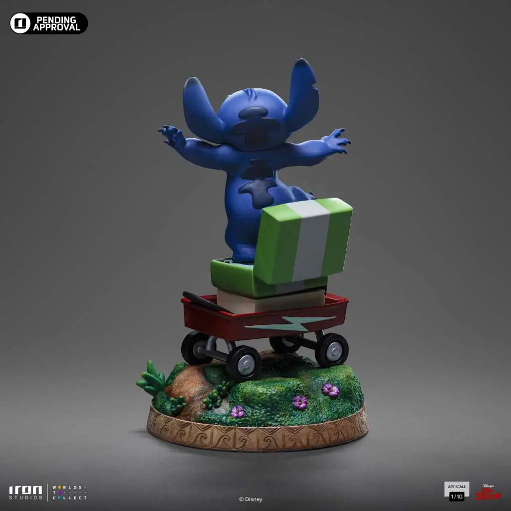LILO AND STITCH STITCH 1/10 STATUE IRON STUDIOS