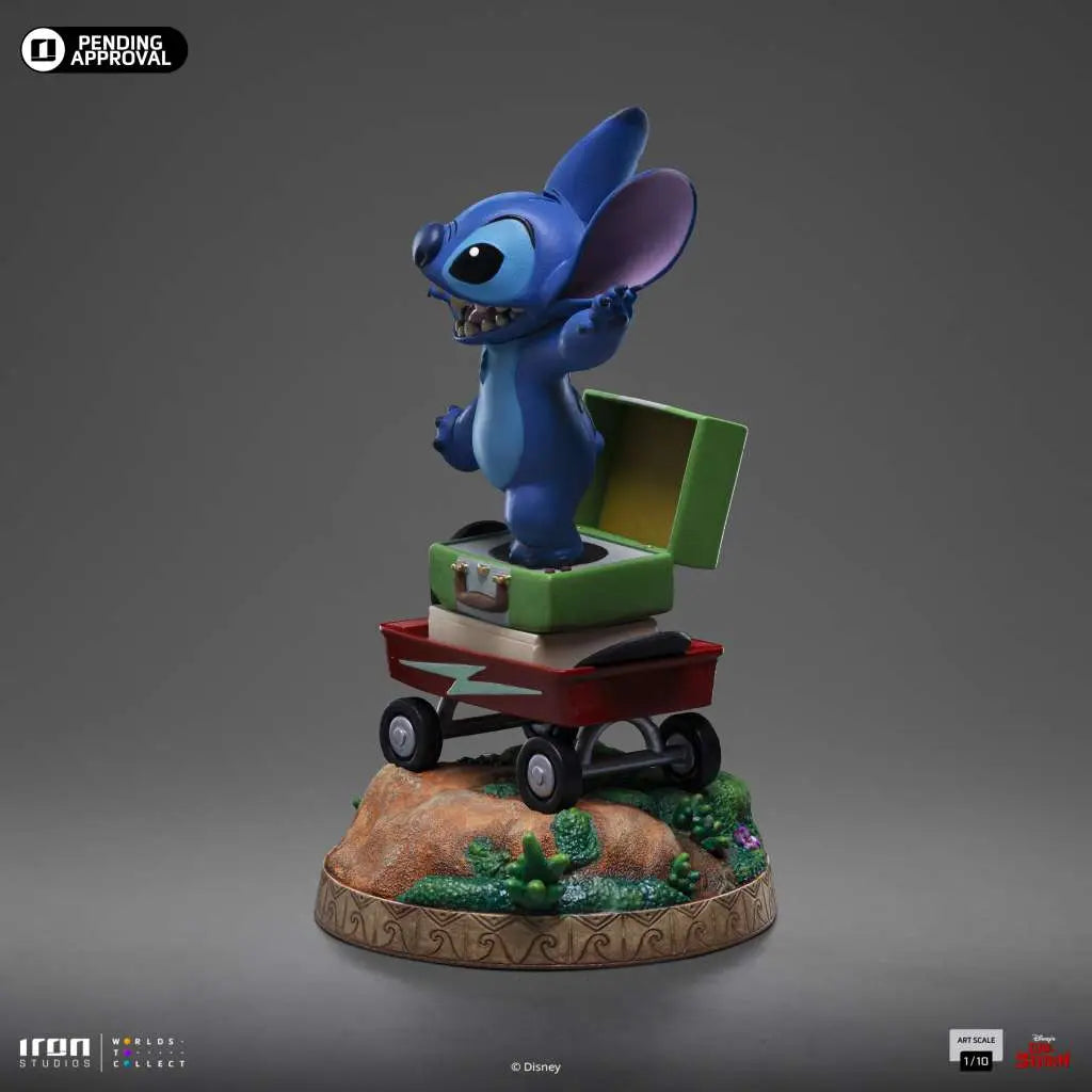 LILO AND STITCH STITCH 1/10 STATUE IRON STUDIOS