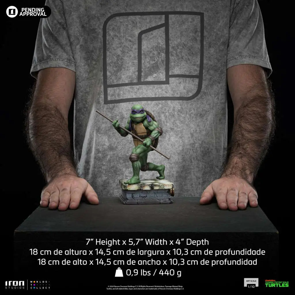 Teenage Mutant Ninja Turtles DONATELLO 1/10 STATUE IRON STUDIOS