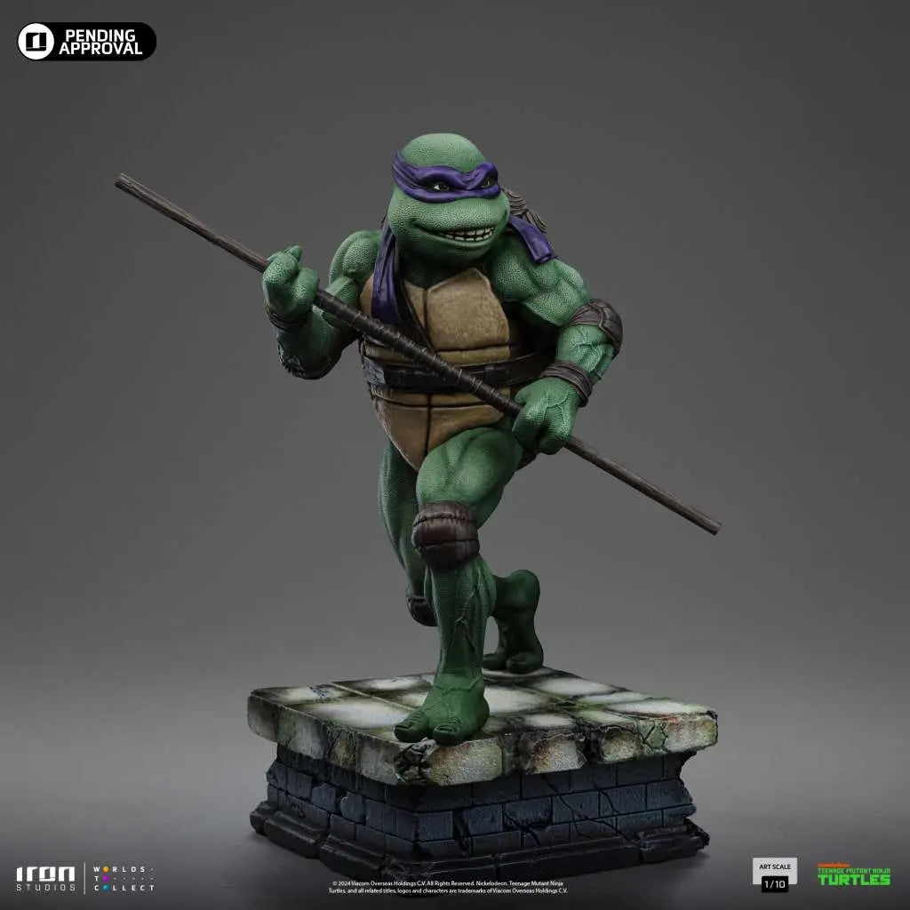 Teenage Mutant Ninja Turtles DONATELLO 1/10 STATUE IRON STUDIOS