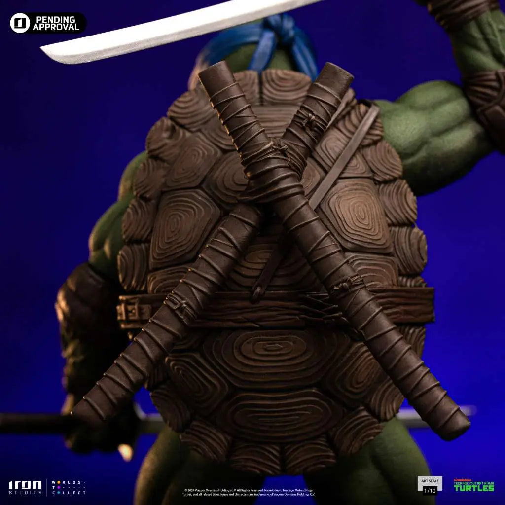Teenage Mutant Ninja Turtles LEONARDO 1/10 STATUE IRON STUDIOS