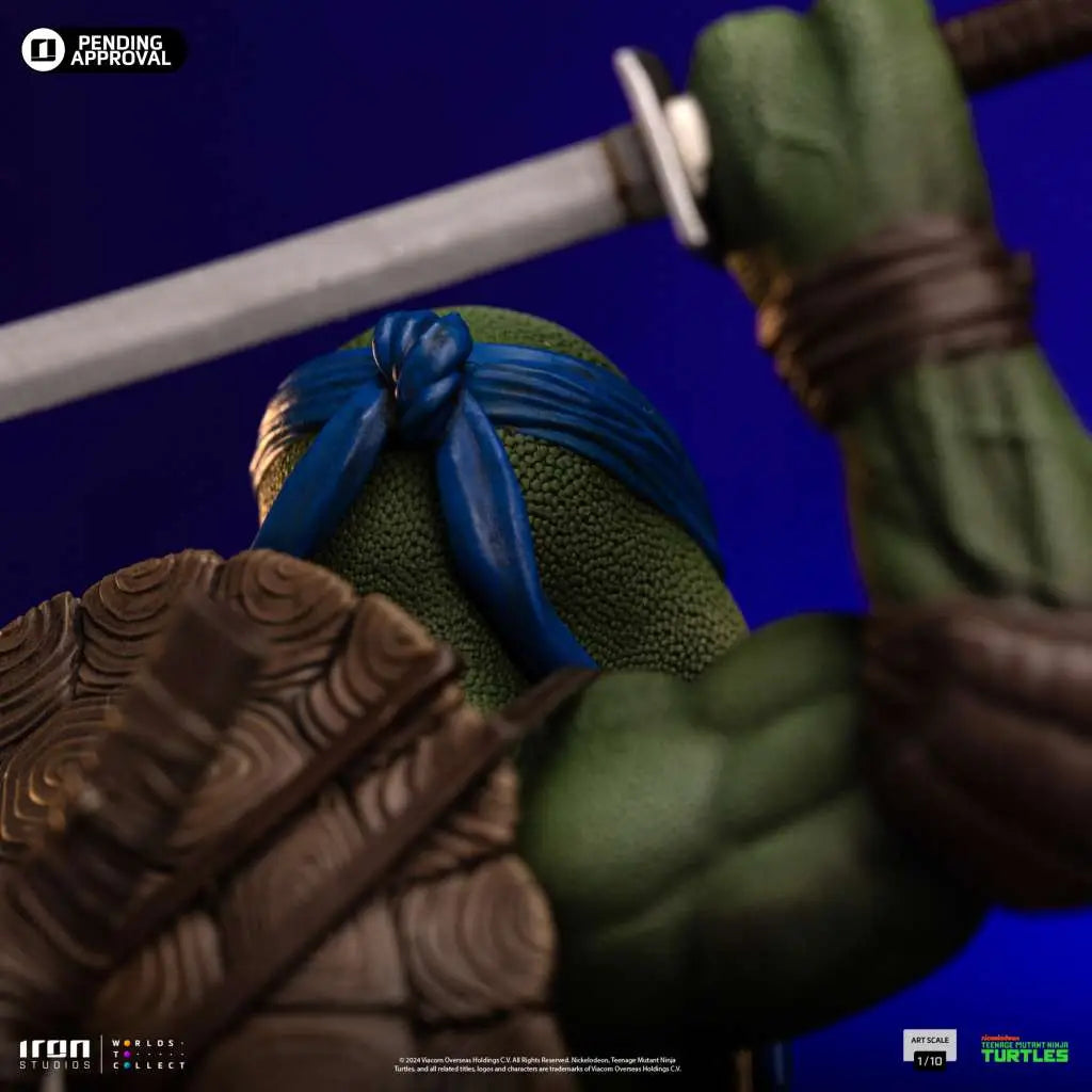Teenage Mutant Ninja Turtles LEONARDO 1/10 STATUE IRON STUDIOS