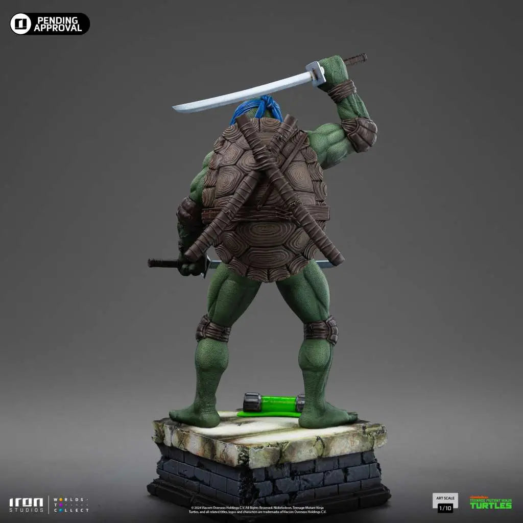Teenage Mutant Ninja Turtles LEONARDO 1/10 STATUE IRON STUDIOS