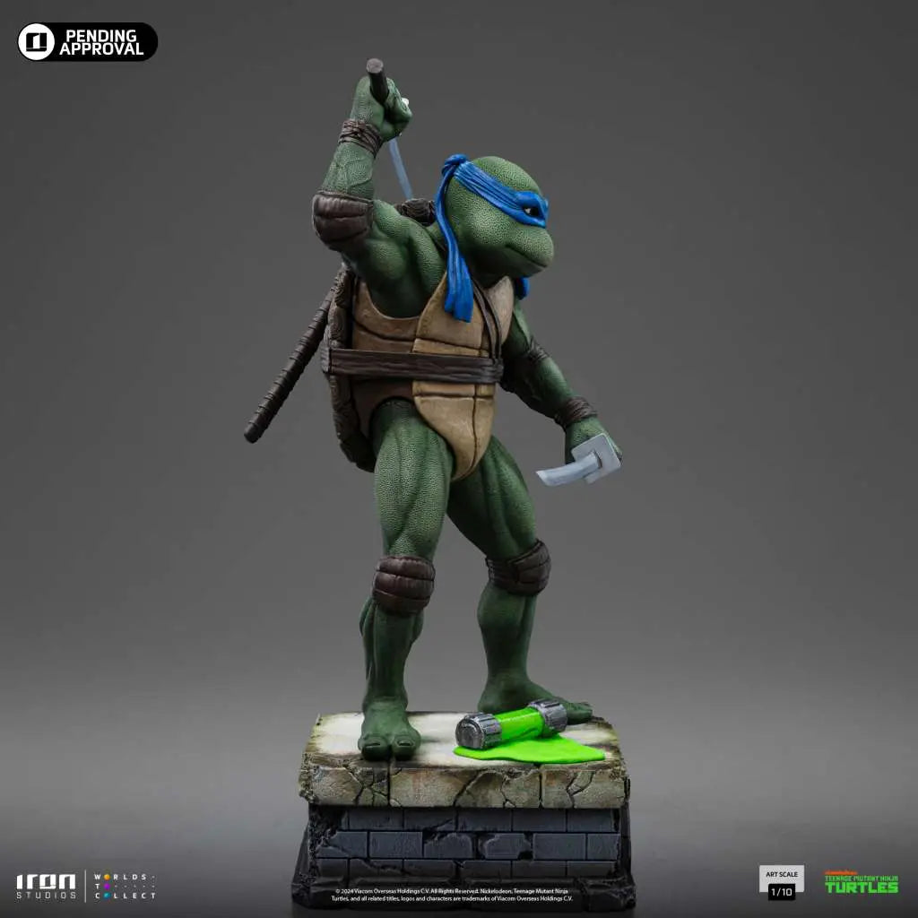 Teenage Mutant Ninja Turtles LEONARDO 1/10 STATUE IRON STUDIOS