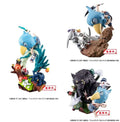 PETITRAMA EX SHANGRI LA FRONTIER VS MONSTER DIORAMA COLLECTION SET MEGAHOUSE