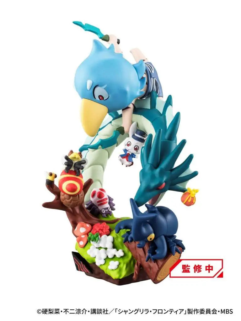 PETITRAMA EX SHANGRI LA FRONTIER VS MONSTER DIORAMA COLLECTION SET MEGAHOUSE