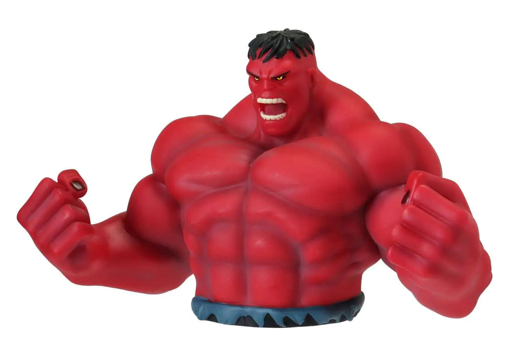 RED HULK BUST BANK MONOGRAM