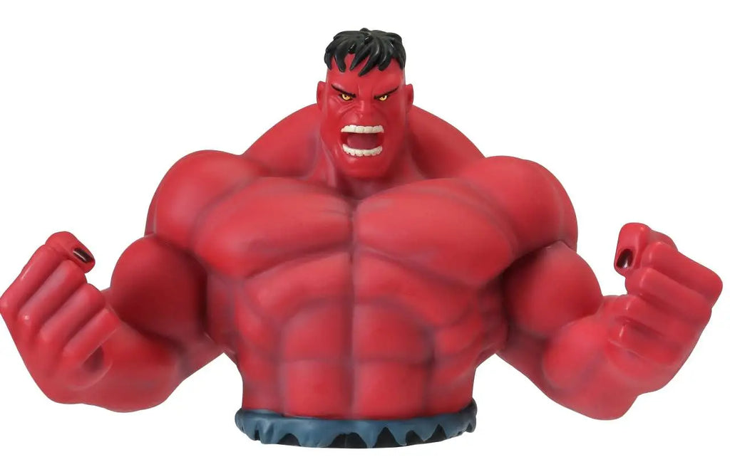 RED HULK BUST BANK MONOGRAM