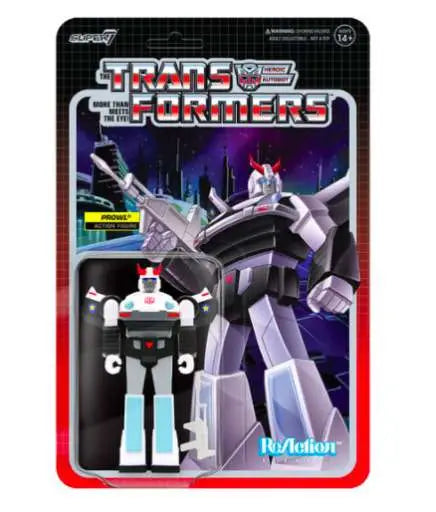 TRANSFORMERS REACTION WAVE 5 PROWL SUPER 7