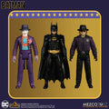 5 POINTS 1989 BATMAN SET (3) MEZCO TOYS